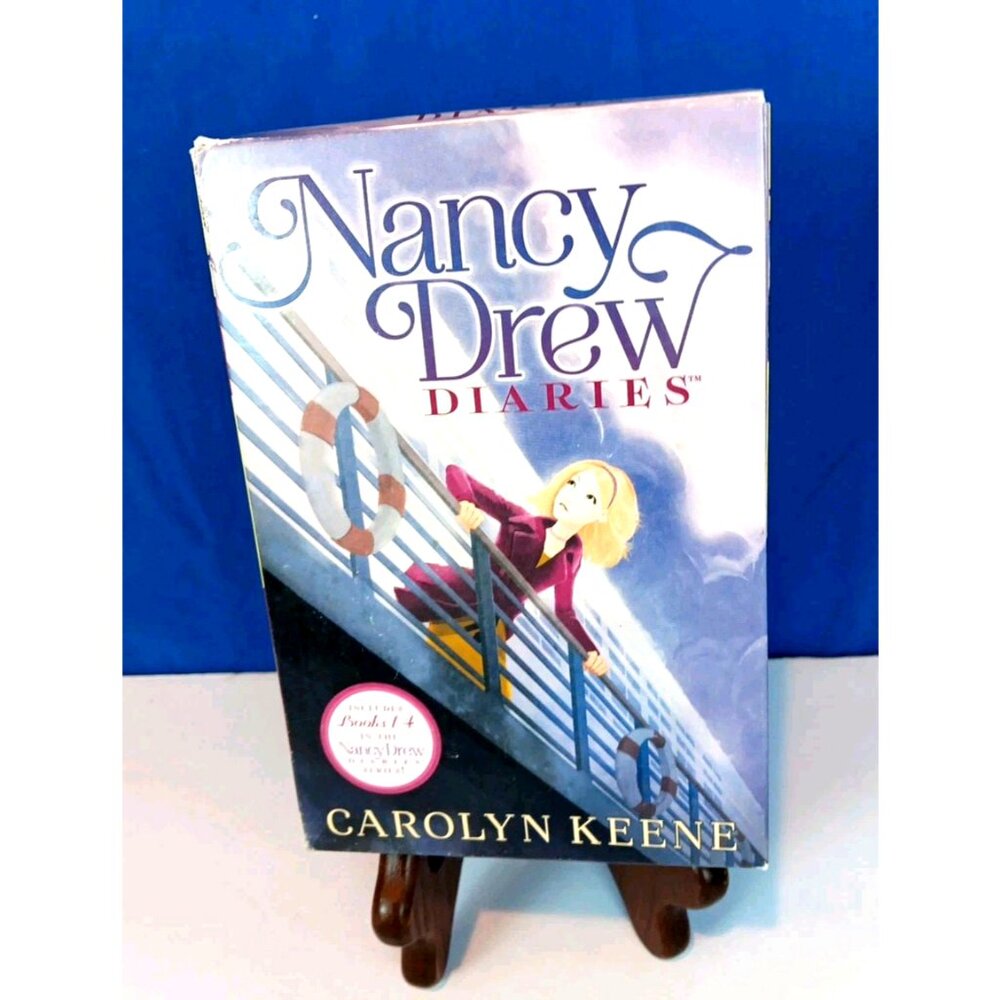 NANCY DREW DIARIES 4 Book Box Set Series 1-4 -2013 By Carolyn Keene‎
